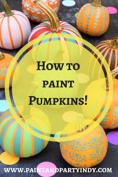 How to Host a Pumpkin Painting Party