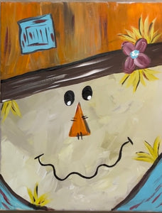 Fall Scarecrow Painting Tutorial