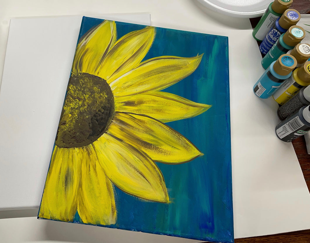 Sunflower Painting Tutorial